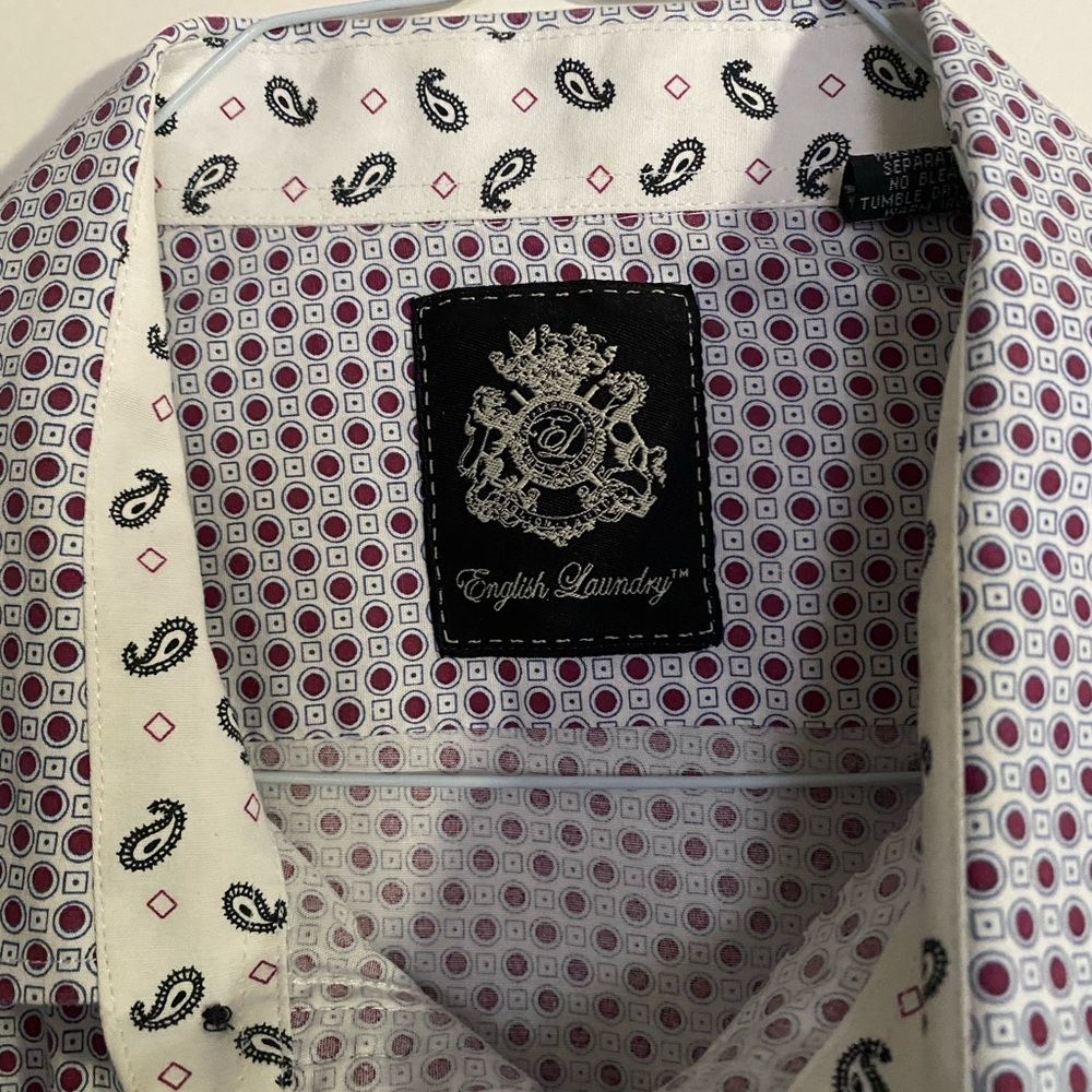 English Laundry button up dress shirt.